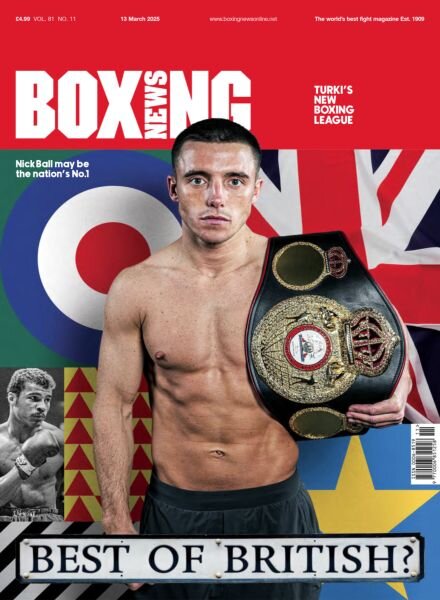 Boxing News – 13 March 2025 Cover