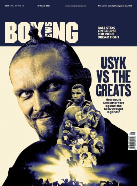 Boxing News – 20 March 2025 Cover