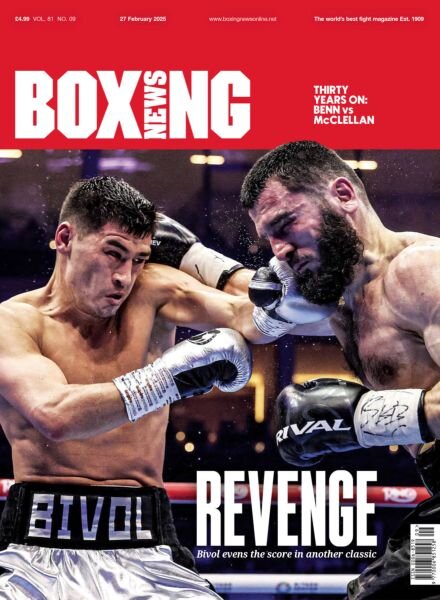 Boxing News – 27 February 2025 Cover