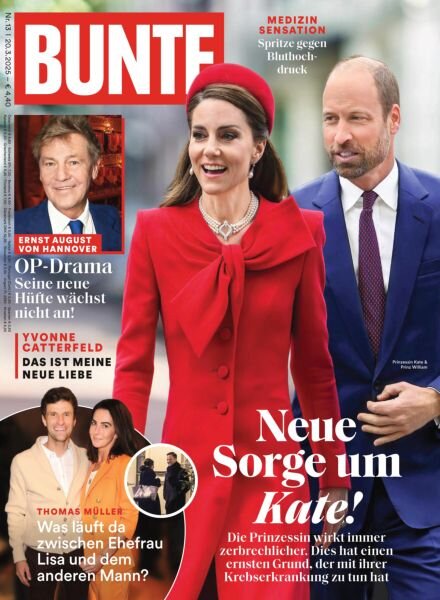 Bunte – 20 Marz 2025 Cover