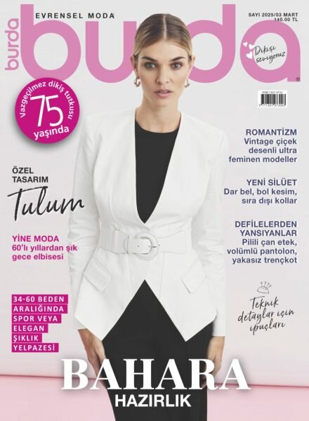 Burda Turkiye – Mart 2025 Cover