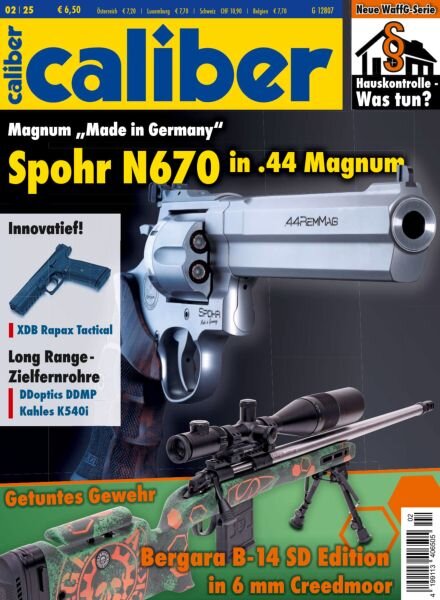 Caliber SWAT Magazin – Februar 2025 Cover