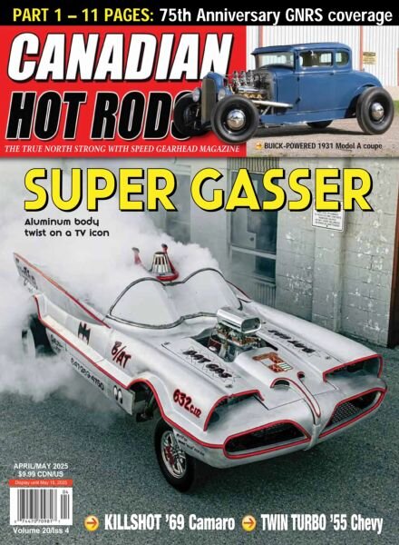 Canadian Hot Rods – April-May 2025 Cover