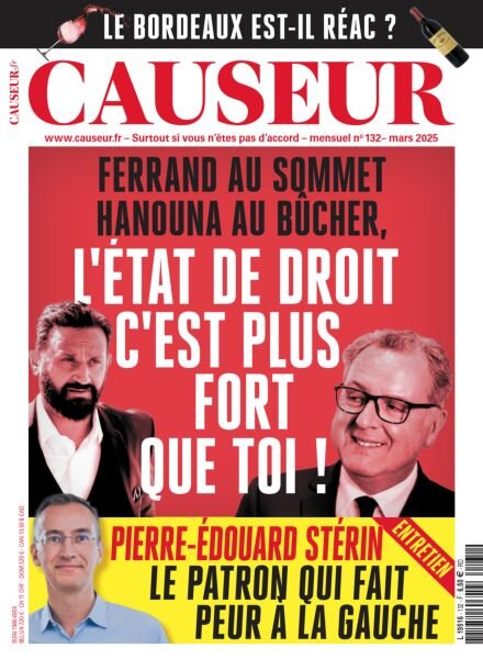 Causeur – Mars 2025 Cover