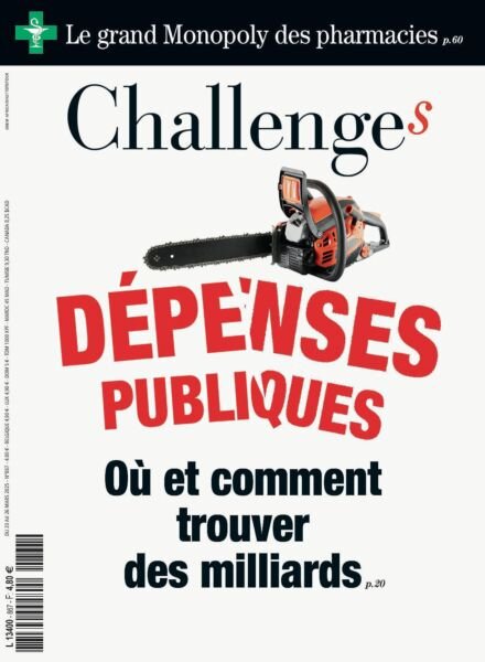 Challenges – 20 Mars 2025 Cover