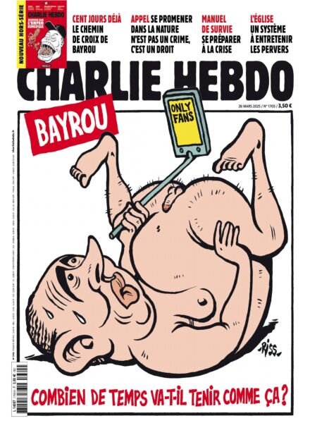 Charlie Hebdo – 26 Mars 2025 Cover