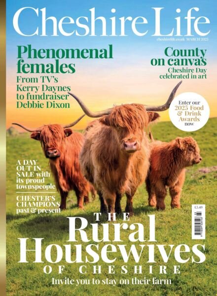 Cheshire Life – March 2025 Cover