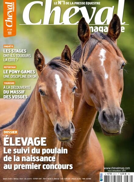Cheval Magazine – Avril 2025 Cover