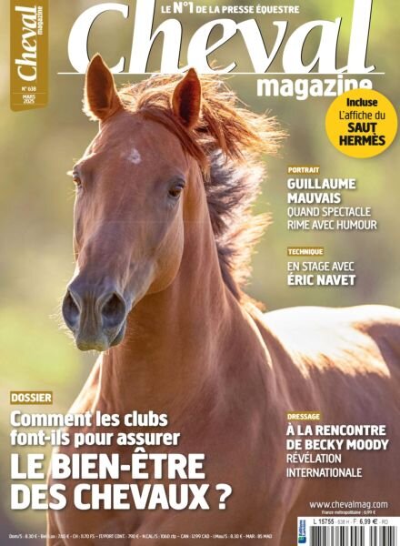 Cheval Magazine – Mars 2025 Cover
