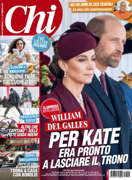 Chi – 26 Febbraio 2025 Cover