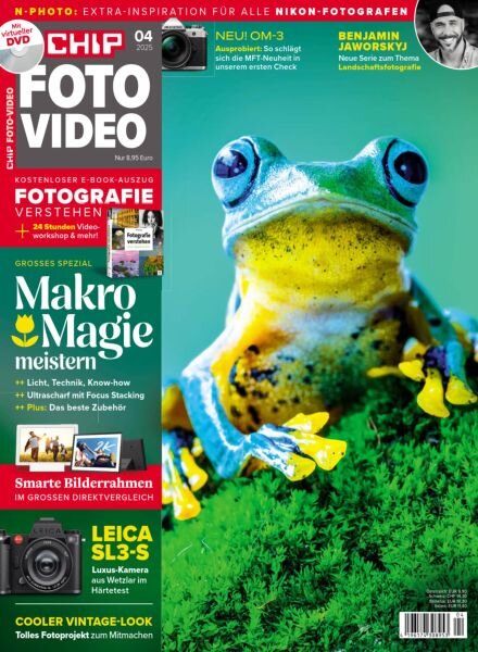 Chip Foto Video Germany – April 2025 Cover