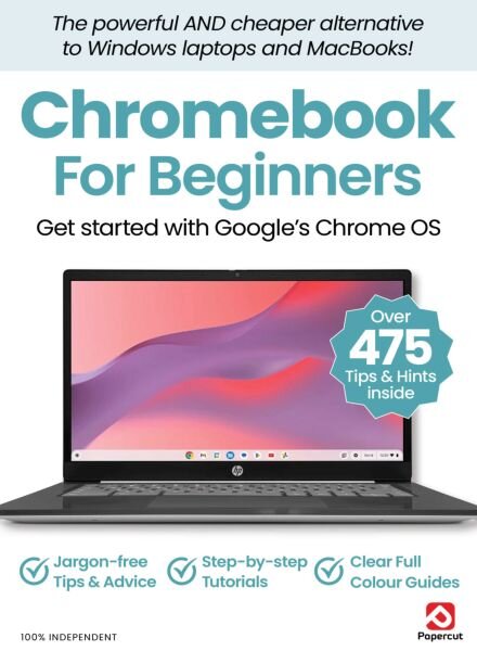 Chromebook For Beginners – February 2025 Cover