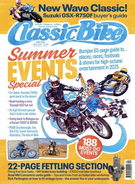 Classic Bike UK – April 2025 Cover