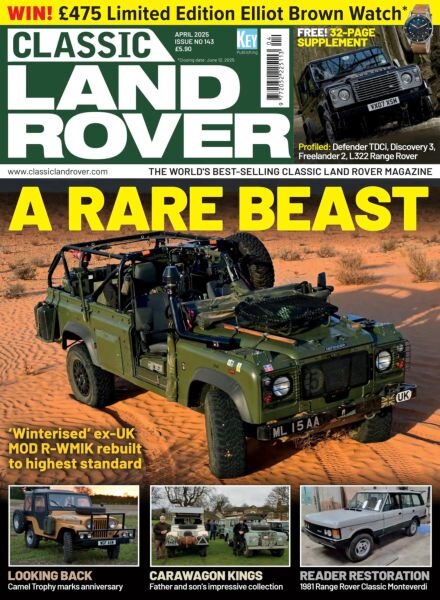 Classic Land Rover – April 2025 Cover