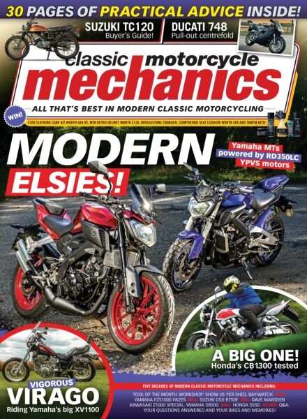 Classic Motorcycle Mechanics – April 2025 Cover