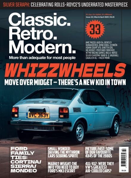 ClassicRetroModern – Issue 33 2025 Cover