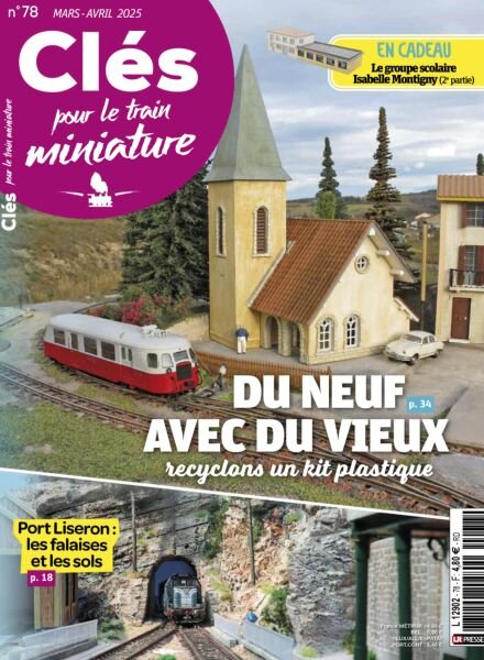 Cles pour le train miniature – Mars-Avril 2025 Cover