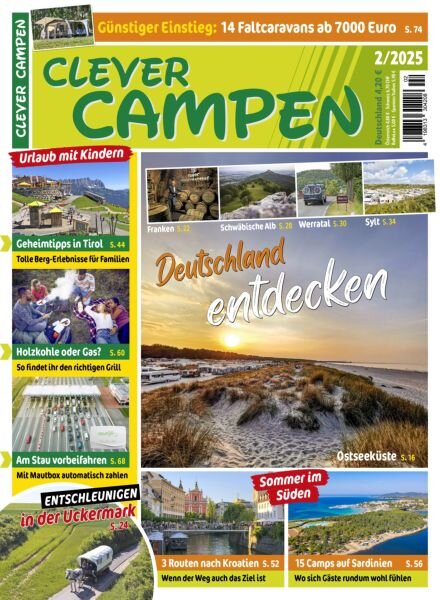 Clever Campen – Marz 2025 Cover