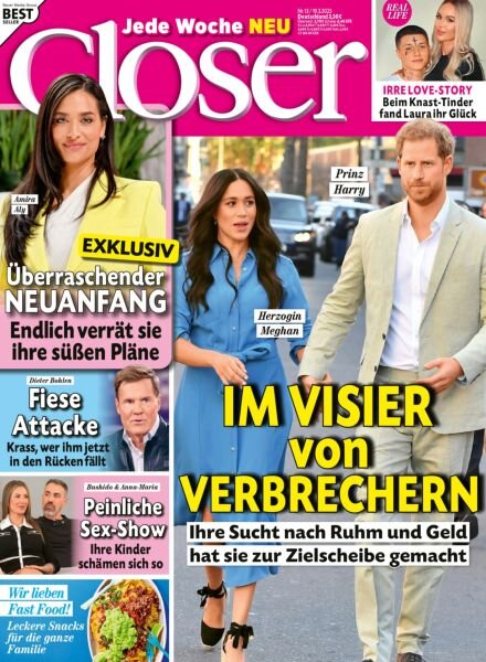 Closer Germany – 19 Marz 2025 Cover