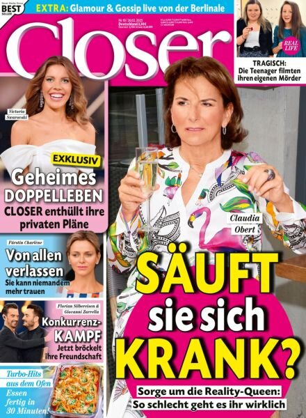 Closer Germany – 26 Februar 2025 Cover