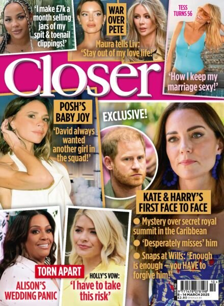 Closer UK – 8 March 2025 Cover