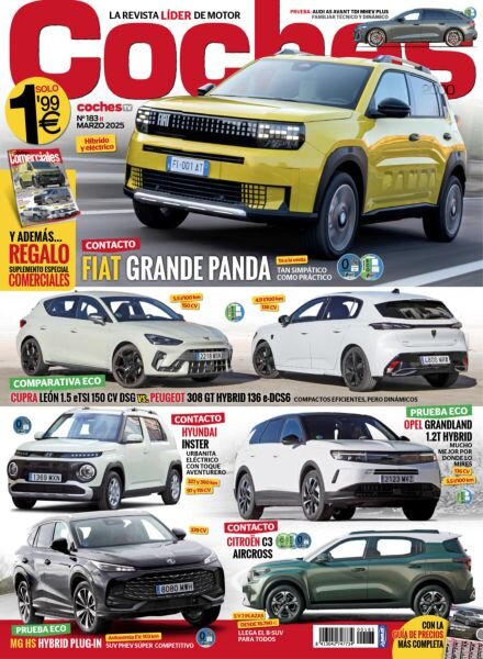 Coches 2000 – Marzo 2025 Cover