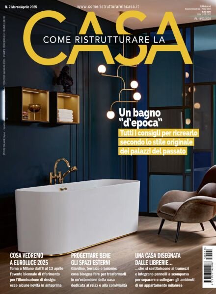 Come Ristrutturare la Casa – Marzo-Aprile 2025 Cover