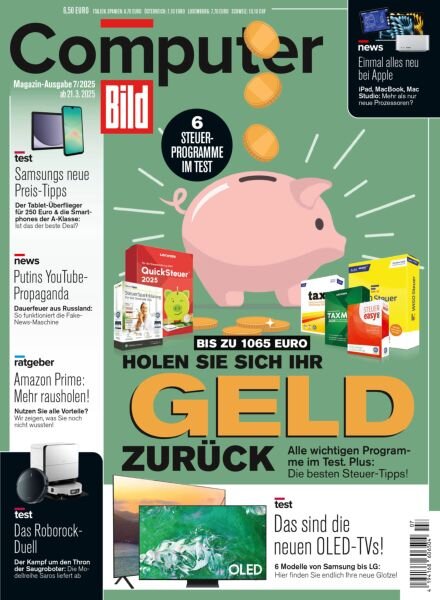 Computer Bild Germany – 21 Marz 2025 Cover