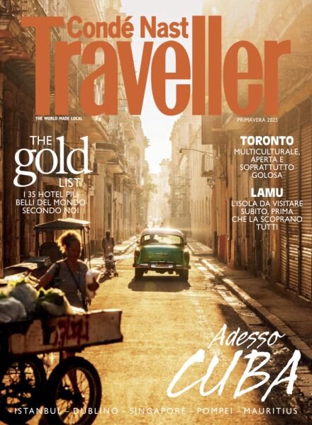 Conde Nast Traveller Italia – Primavera 2025 Cover