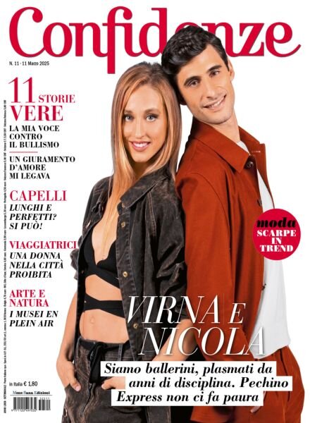 Confidenze – 11 Marzo 2025 Cover