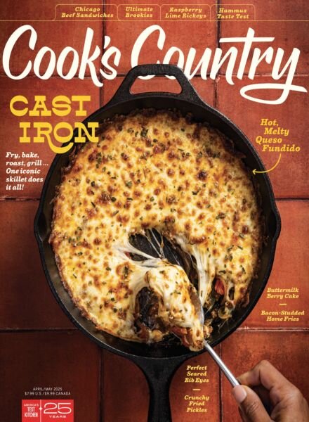Cook’s Country – April-May 2025 Cover
