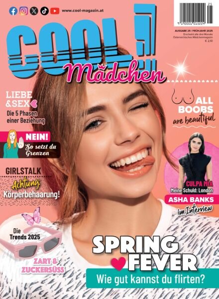 Cool! Madchen – Fruhjahr 2025 Cover