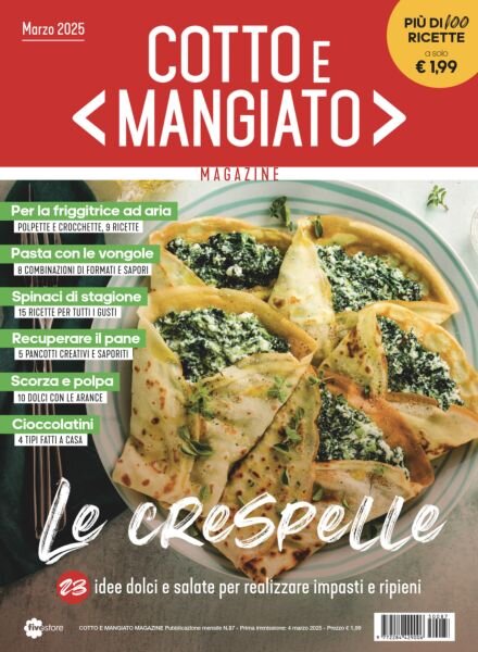 Cotto e Mangiato – Marzo 2025 Cover