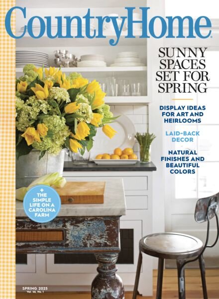 Country Home – Spring 2025 Cover