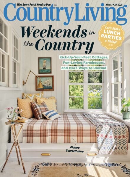 Country Living USA – April-May 2025 Cover