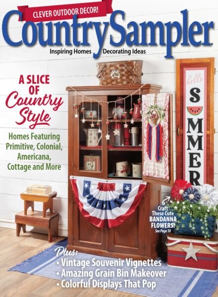 Country Sampler – Summer 2025 Cover