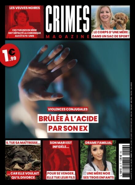 Crimes Magazine – Mars-Avril-Mai 2025 Cover