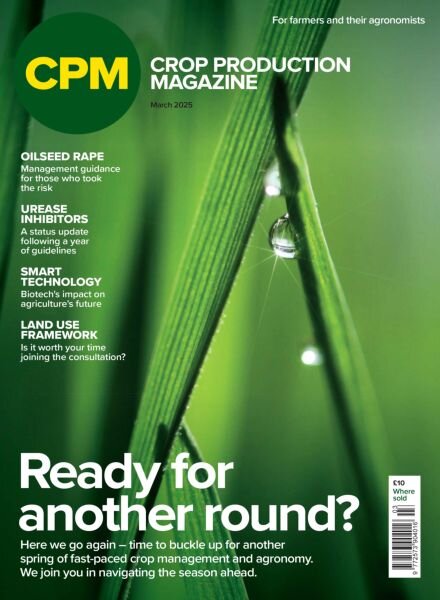 Crop Production Magazine – March 2025 Cover