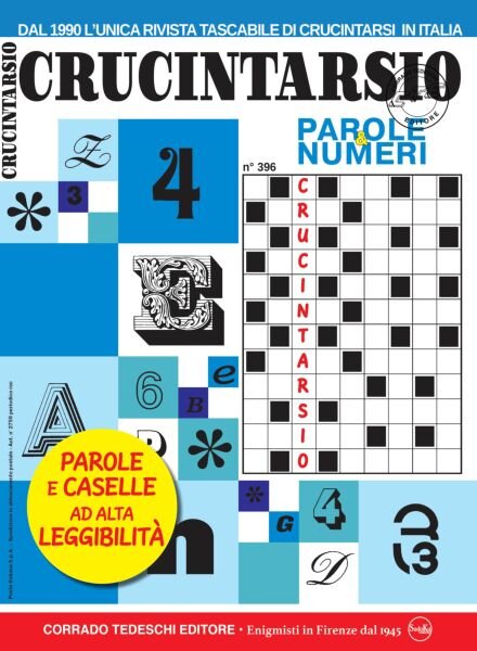Crucintarsio – 4 Marzo 2025 Cover