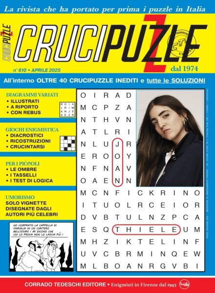 Crucipuzzle – Aprile 2025 Cover
