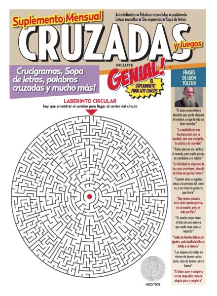 Cruzadas y Genial! – 15 Marzo 2025 Cover