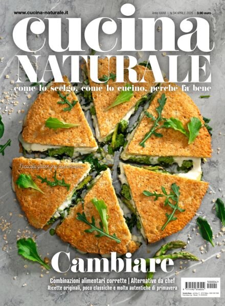 Cucina Naturale – Aprile 2025 Cover