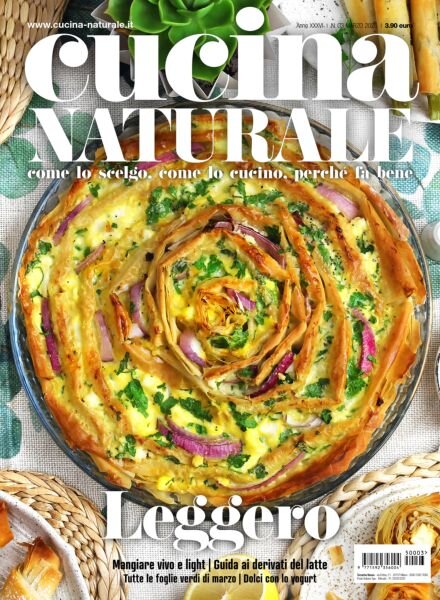 Cucina Naturale – Marzo 2025 Cover