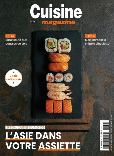 Cuisine Magazine – Mars-Avril-Mai 2025 Cover