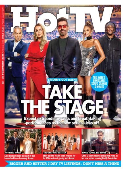 Daily Star Hot TV – 22 February 2025 Cover