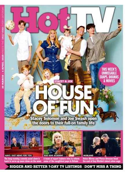 Daily Star Hot TV – 29 March 2025 Cover