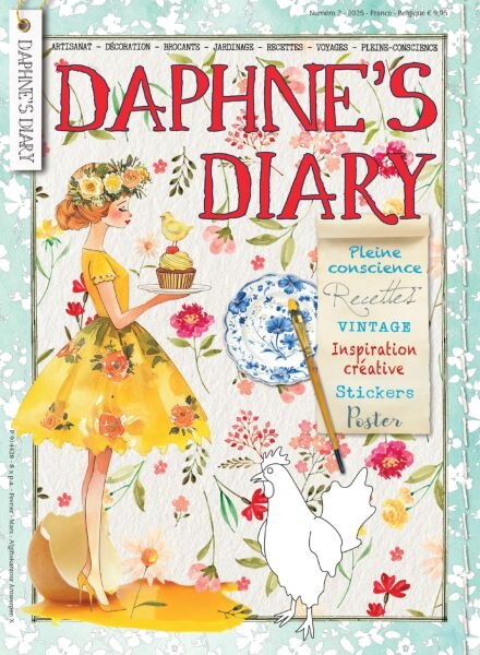 Daphne’s Diary Francais – Fevrier 2025 Cover
