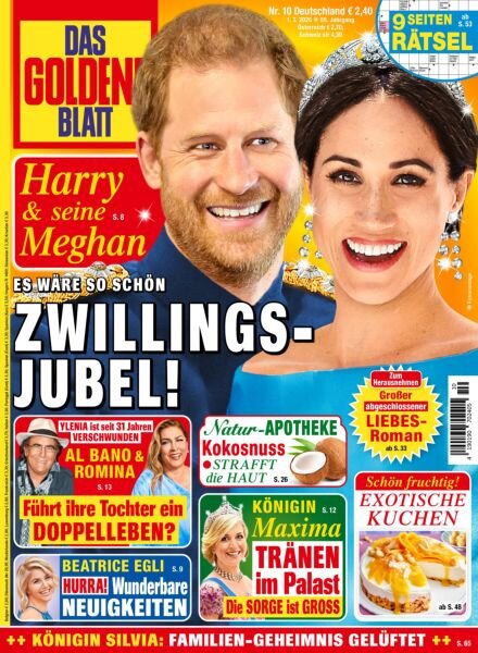 Das Goldene Blatt – 1 Marz 2025 Cover