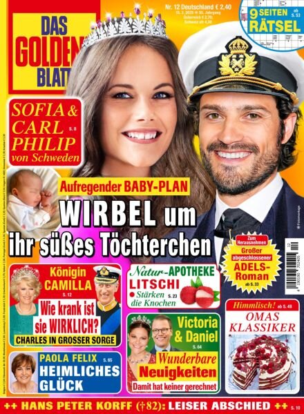 Das Goldene Blatt – 15 Marz 2025 Cover