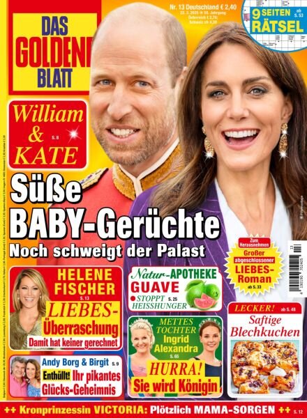 Das Goldene Blatt – 22 Marz 2025 Cover